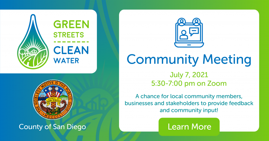 Green Streets Community Meeting - 7/7/21